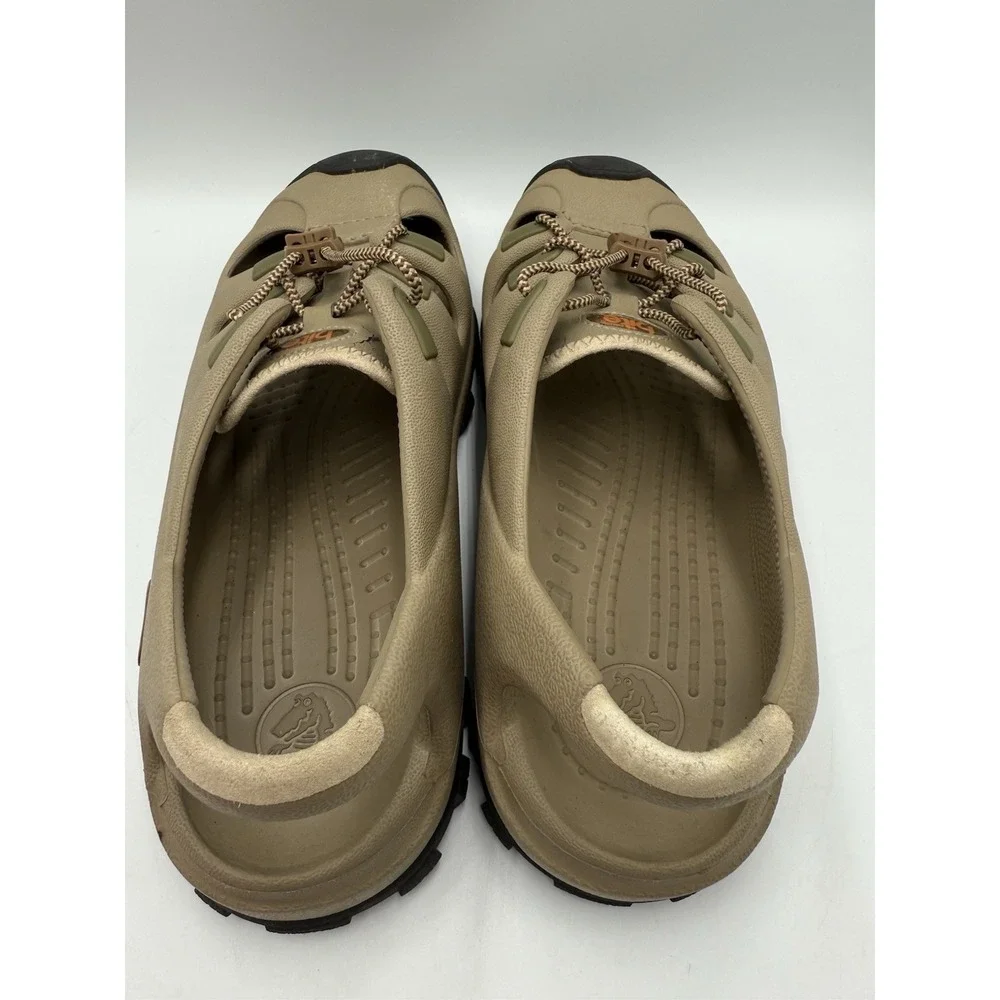 Crocs Bite  Sandals Beige-Taupe Outdoor Hiking Collection Trailbreaker Sz M9 W11